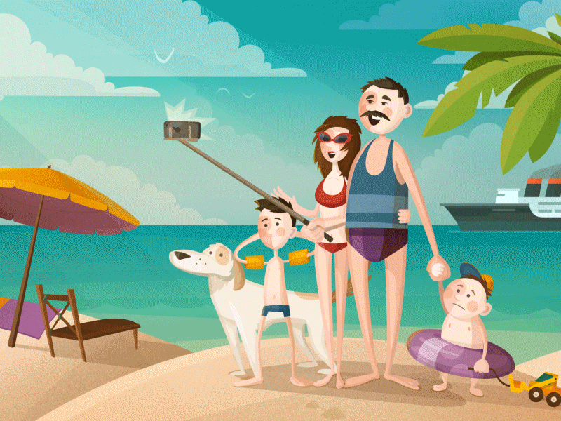 Ir= to go....playa=beach 