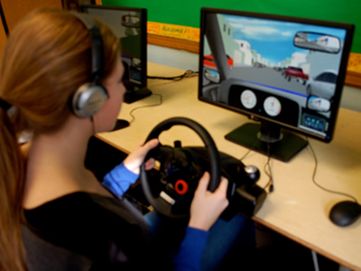driving simulator at LHS 