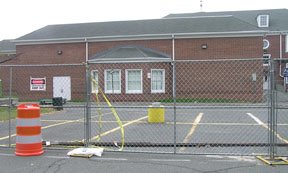Fence at Livingston High school
