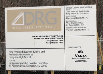 LHS Construction Sign